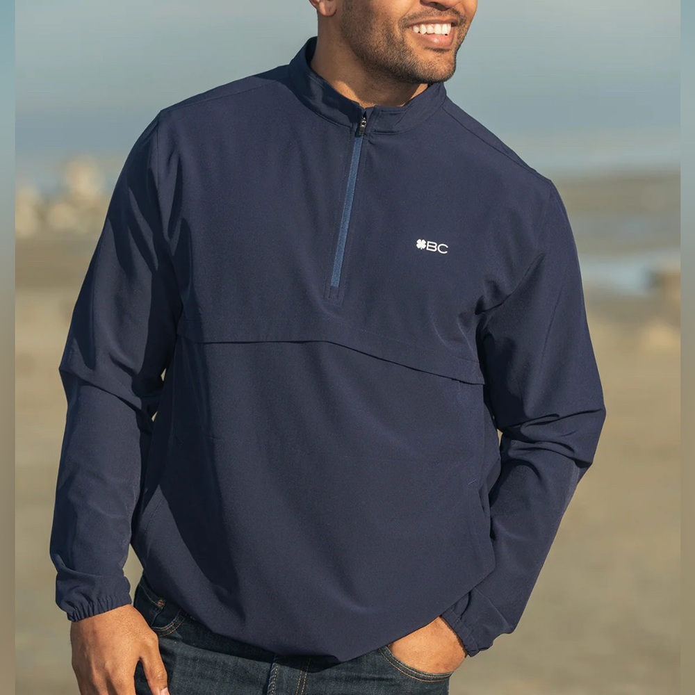 NWT Black Clover Quarter Jack Pull Over Golfing Jacket Navy Men’s Medium